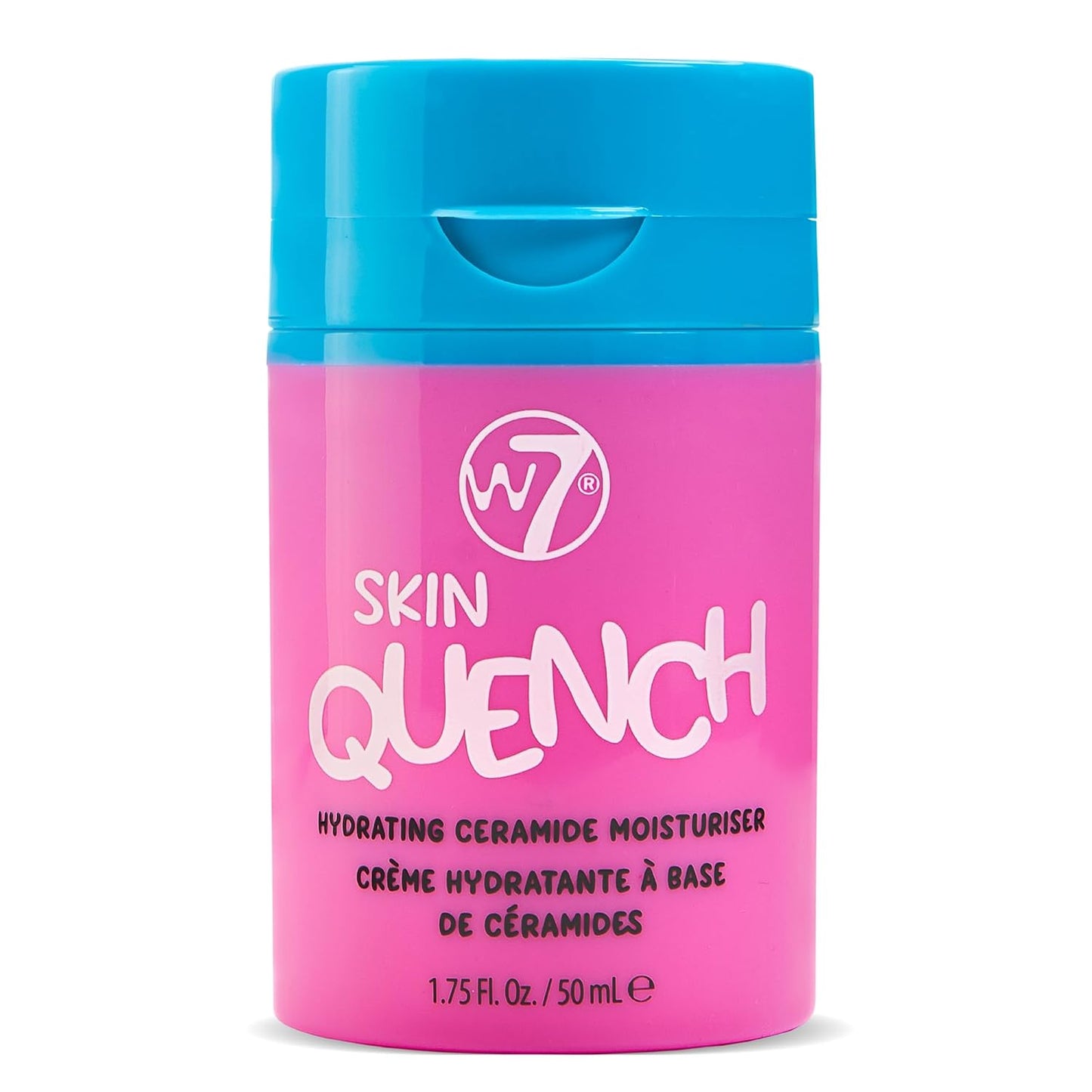 W7 Skin Quench Full Size Skincare Set - Hydrating Skincare Bundle with Aloe Vera & Ceramides - Complete & Long-Lasting Moisturizing At-Home Routine - Travel Friendly