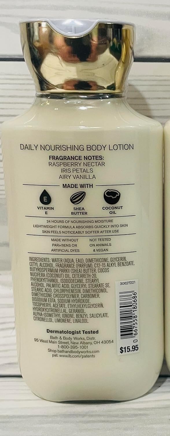 Bath & Body Works Butterfly Body Lotion 8 Ounces Each Pack of 2 Packaging May Vary
