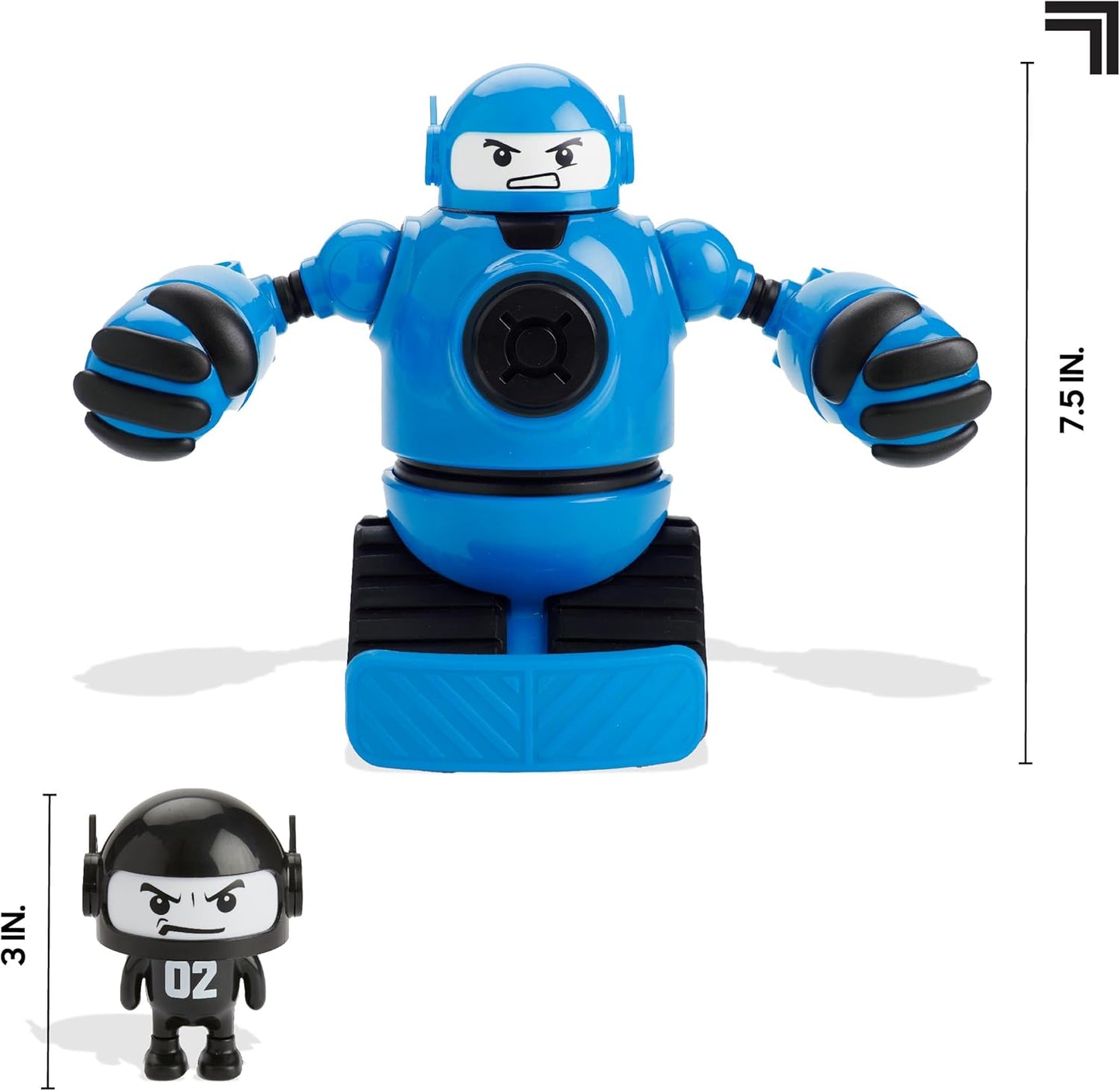 Sharper Image® Mecha Rivals Remote Control Battle Robots, Two-Player Wireless Fighting Set with Lights and Sounds