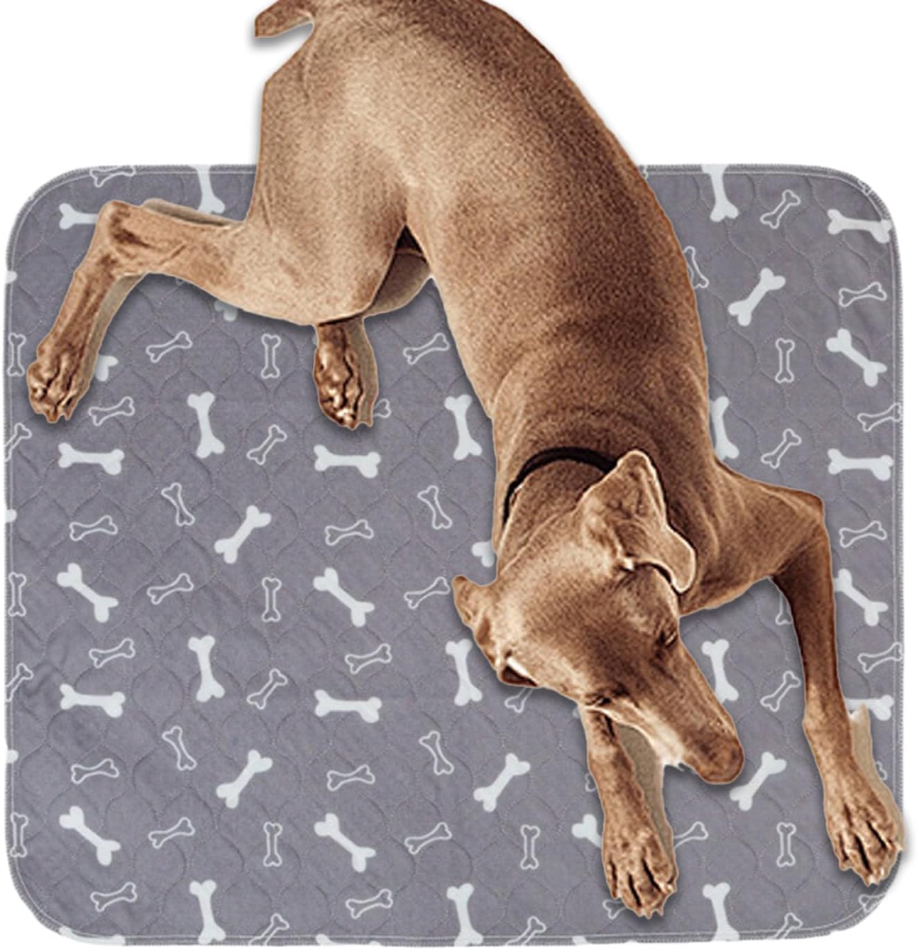 Washable Pee Pads - Non-Slip Washable Cushion, Pet Pee Pads, Indoor Outdoor Travel Car Cages Pens Bedding Couch Room Senior Winter Camping, 27.56inchx31.5inch, 380g