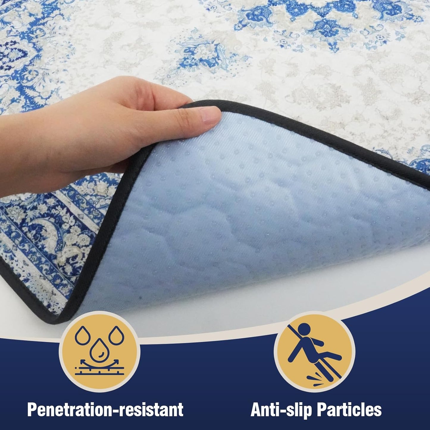 Washable Pee Pads for Dogs 40"x32" 2 Pack, Reusable Dog Pads Extra Large, Super Absorbent Puppy Pads XL, Waterproof & Leak-Proof Dog Pee Pads, Non-Slip Training Pads for Pet Housebreaking