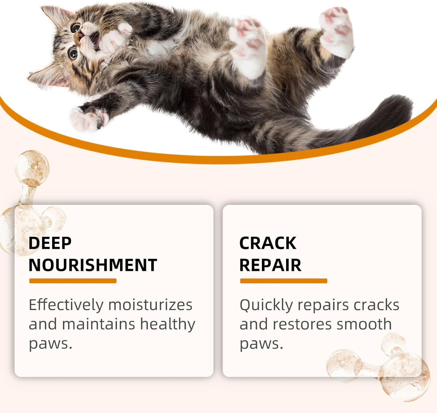 Paw Soother Balm Pet Paw Balm Moisturizer for Dry, Cracked Paw Pads, Helps Moisturize & Condition Winter-Worn Paws, Daily Paw Care