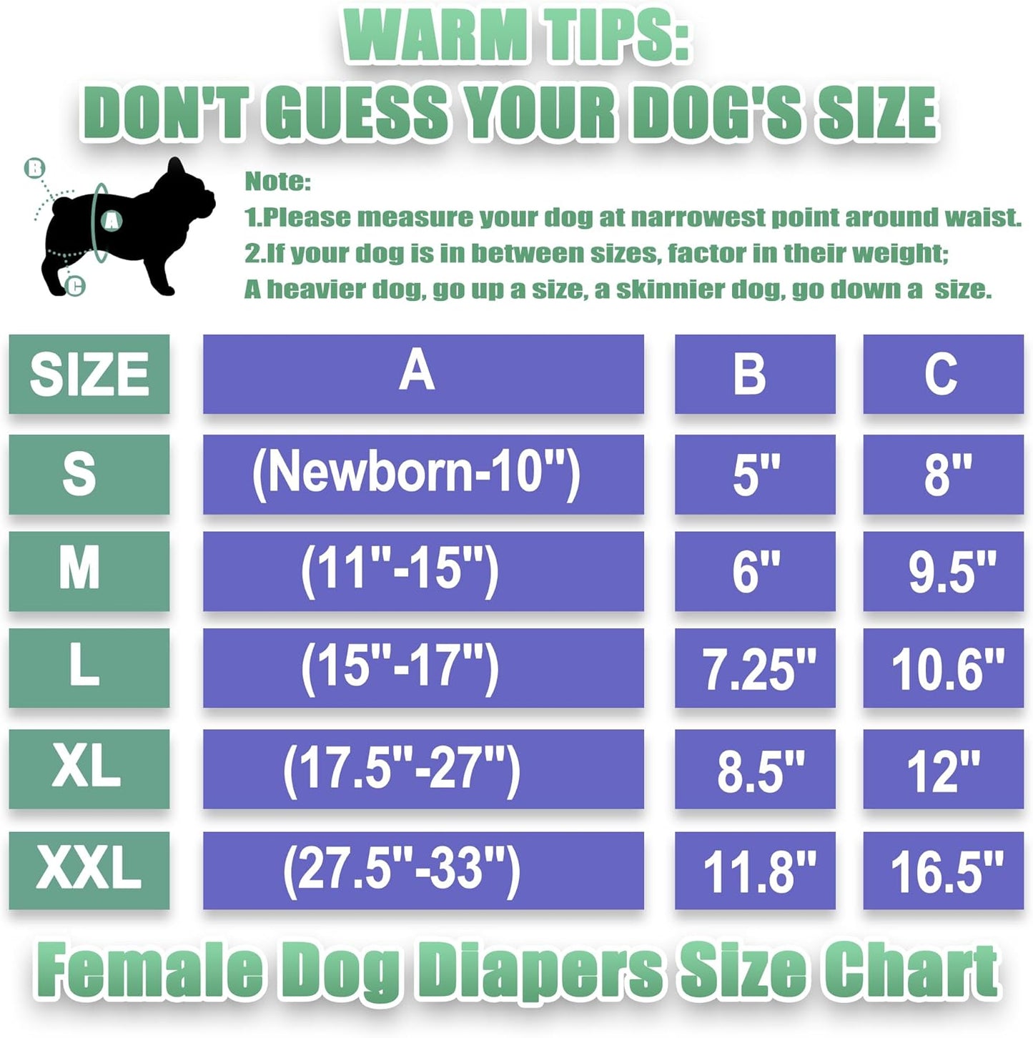 wegreeco Frenchie Dog Diapers Female No Tail Hole,Washable Pet French Puppy Bulldog Diapers Female for Period Heat,Reusable Doggy Doggie Dog Diapers （Ocean of Flowers Medium）