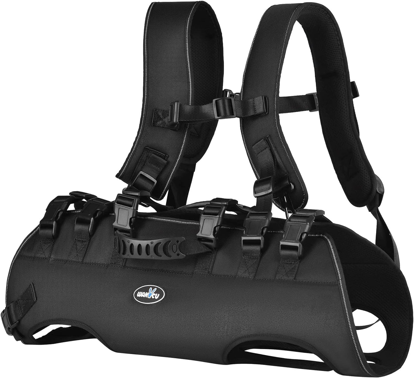 Dog Lift Harness Sling Carrier for Dogs Hind Leg Stair Support Old, Disabled, Joint Injuries, Arthritis, Large Dogs Up and Down Stairs, Cars(33-66 LBS)