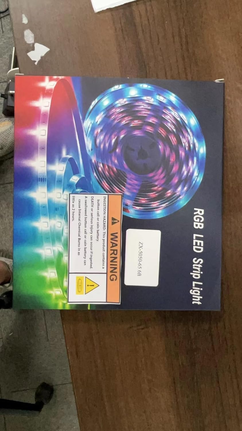KEELIXIN LED Lights Music Sync RGB LED Strip Lights with APP & Remote Control
