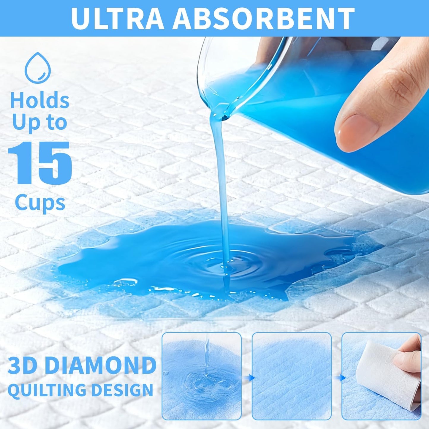 35 PCS Cat Pads, Compatible with Breeze Litter System, Fresh Scent Cat Pee Pads Refills, Ultra Absorbent with Odor Control, 16.9" x 11.7"