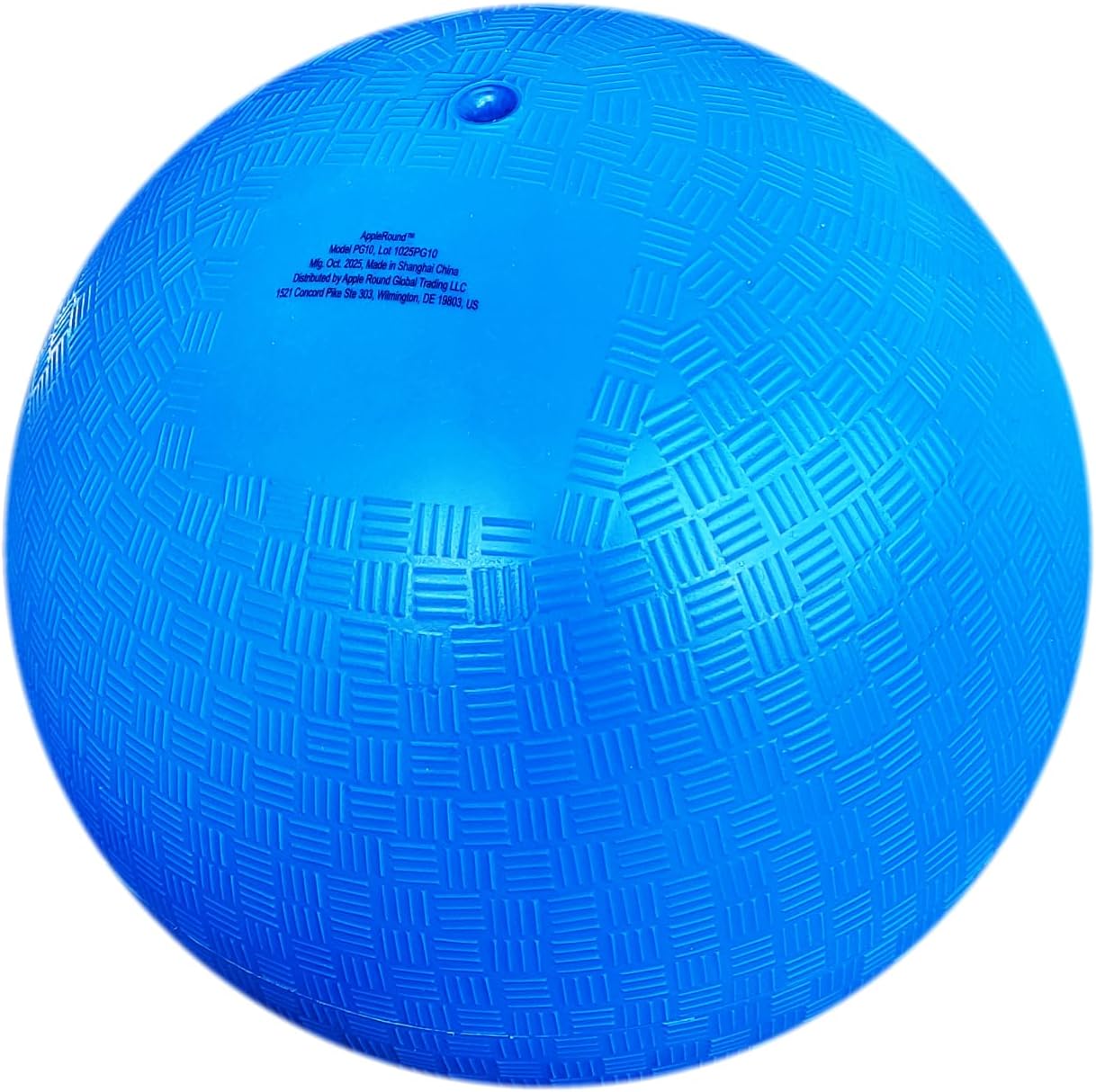 AppleRound 8.5-inch Dodgeball Playground Balls, Pack of 4 Balls with 1 Pump, Official Size for Dodge Ball, Handball, Camps and Schools