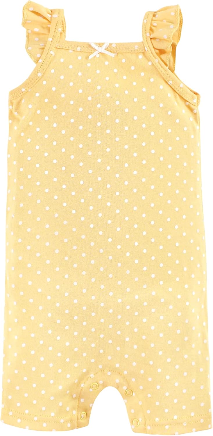 Hudson Baby Unisex Cotton Rompers