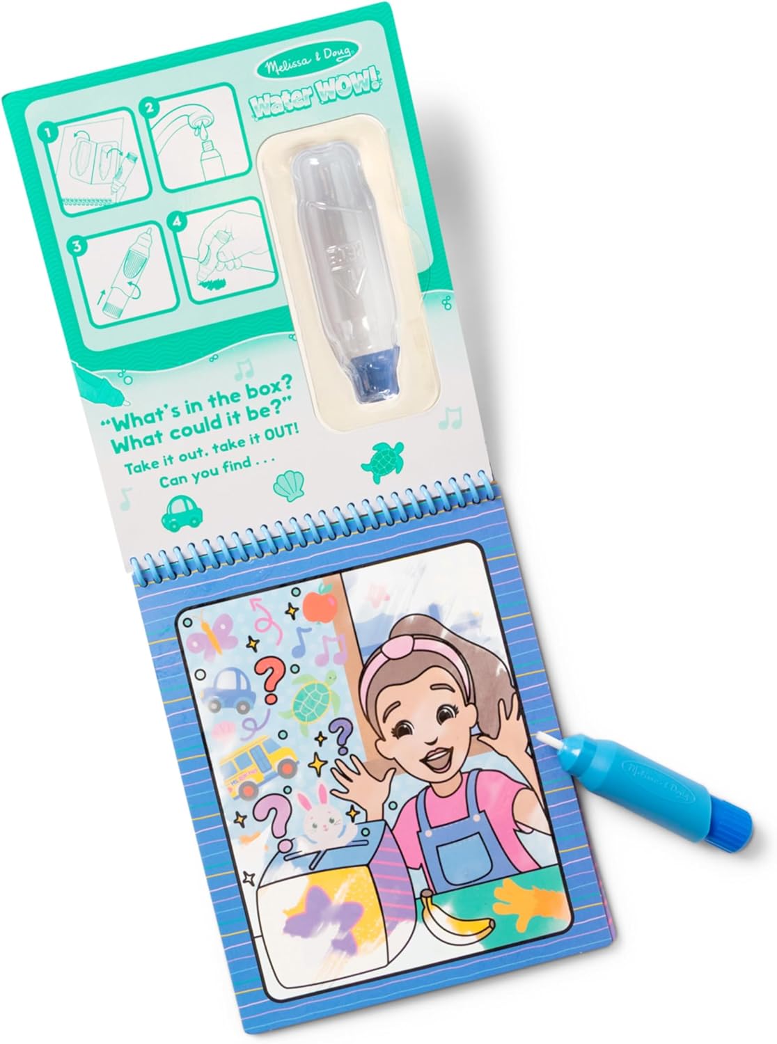Melissa & Doug® Ms. Rachel™ Water Wow! Color-Reveal Pad Early Learning Toy