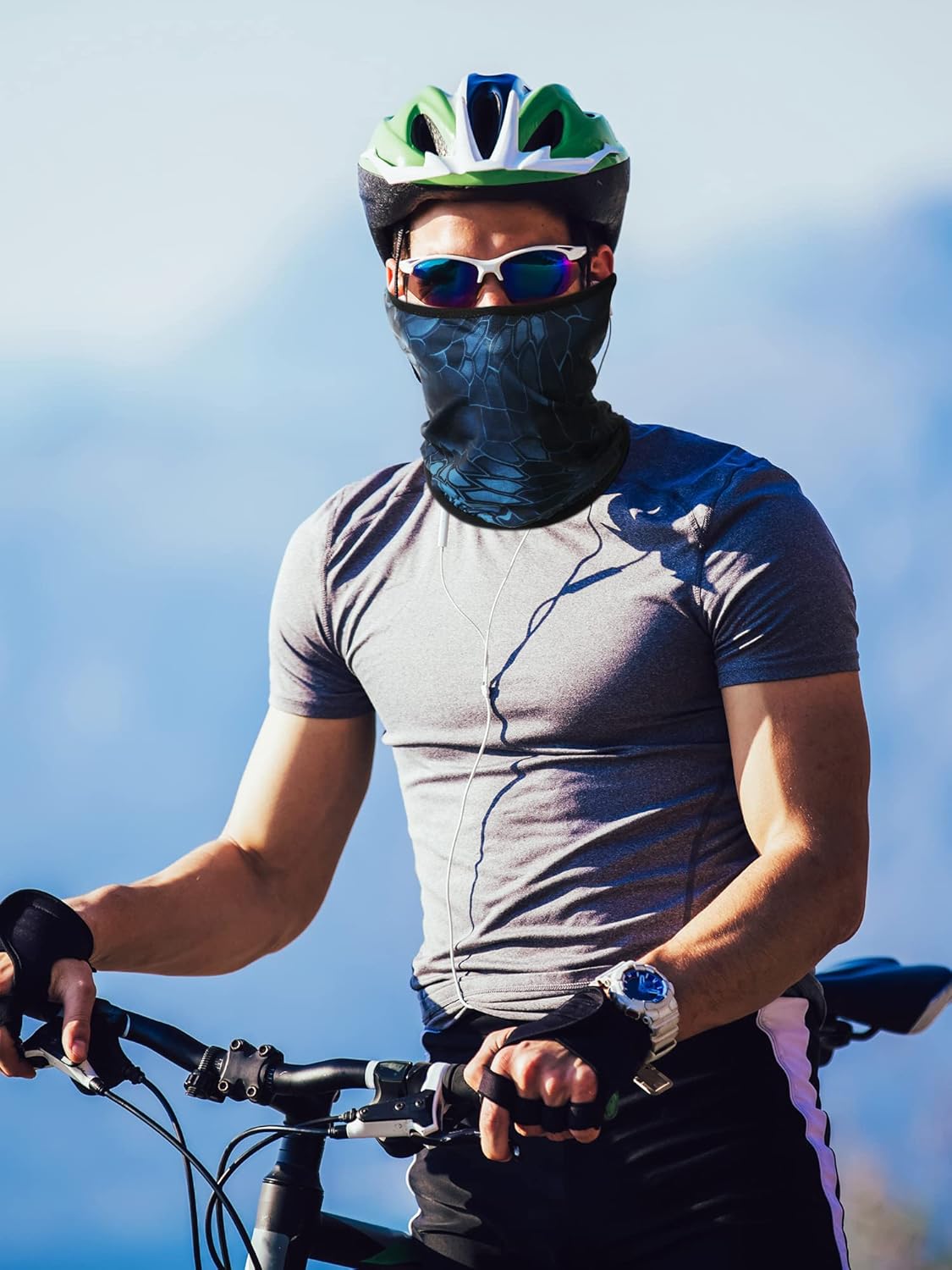Geyoga 12 Pcs Sun Protection Balaclava for Women Full Face Cover UV Protection Balaclava Ski Mask for Men Outdoor Cycling