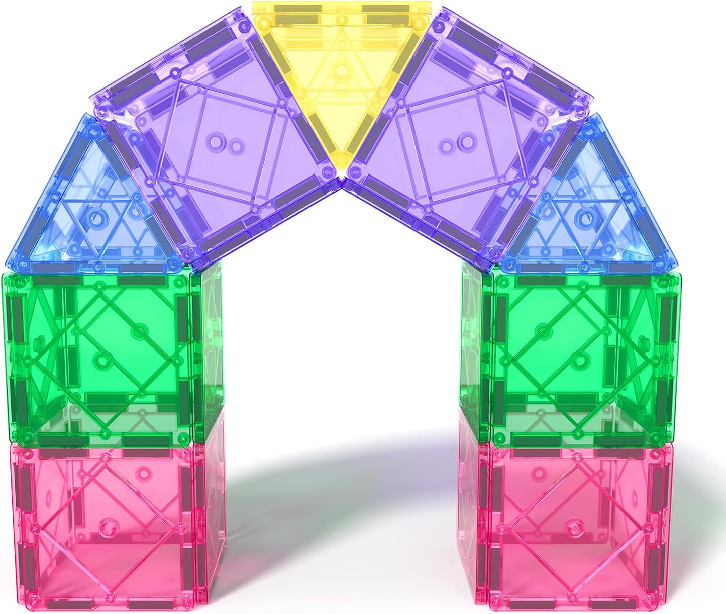 Magnetic Tiles Toddler Toys Magnetic Building Blocks for Kids Ages 3-12 STEM Educational Toys for Girls & Boys Sensory Toys for Kids with Autism Classroom Must Haves Easter Basket Stuffers for Toddler