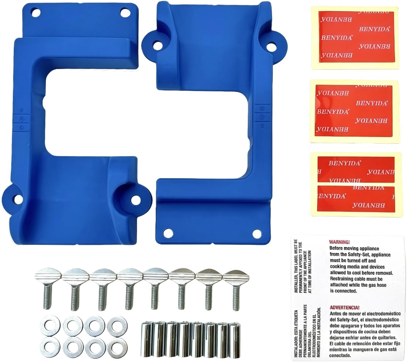 Safety Positioning System for Caster Positioning Set((Pack of 2)