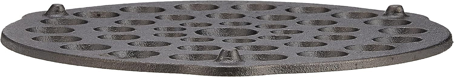 Lodge L8DOT3 Cast Iron Meat Rack/Trivet, Pre-Seasoned, 8-inch, 1 EA
