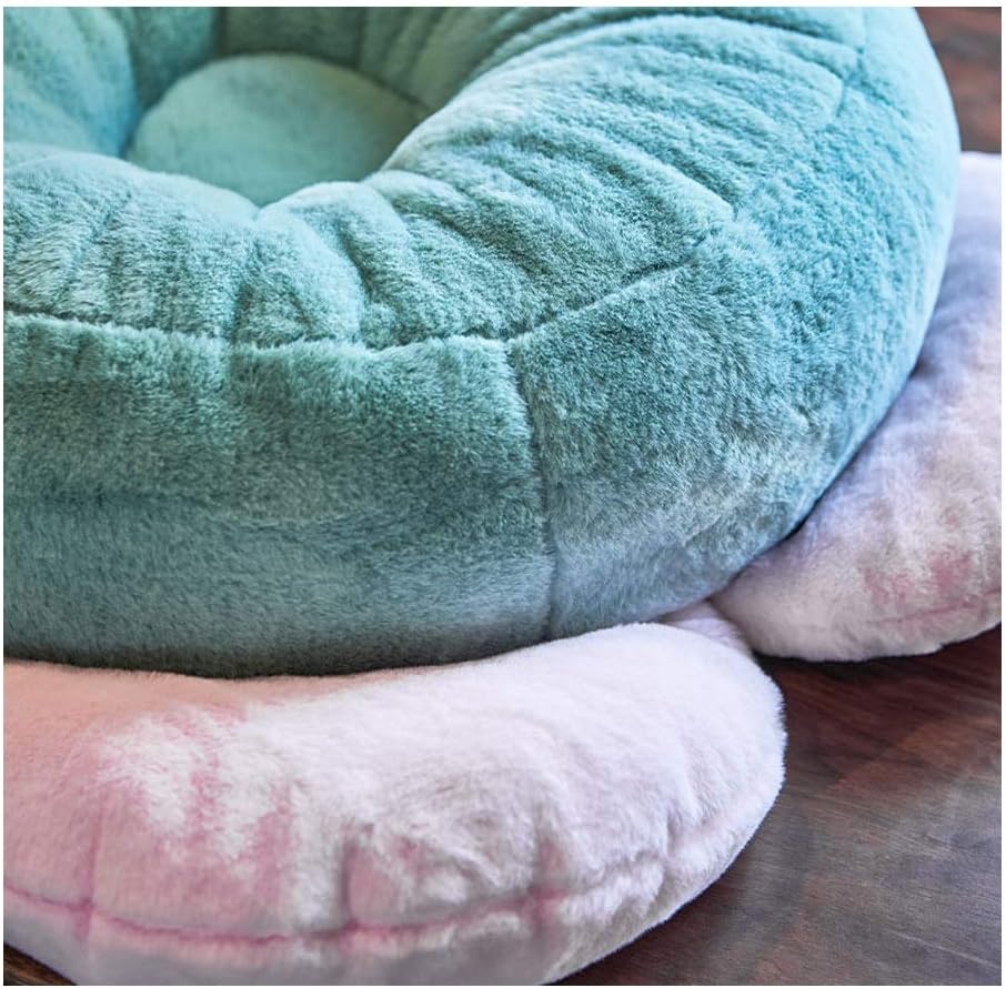 Pet Bed Doghouse Four Seasons Universal Removable and Washable Cathouse Warm Small Dog Cat Dog Mat Pet Products Cozy Soft (Color : Green)