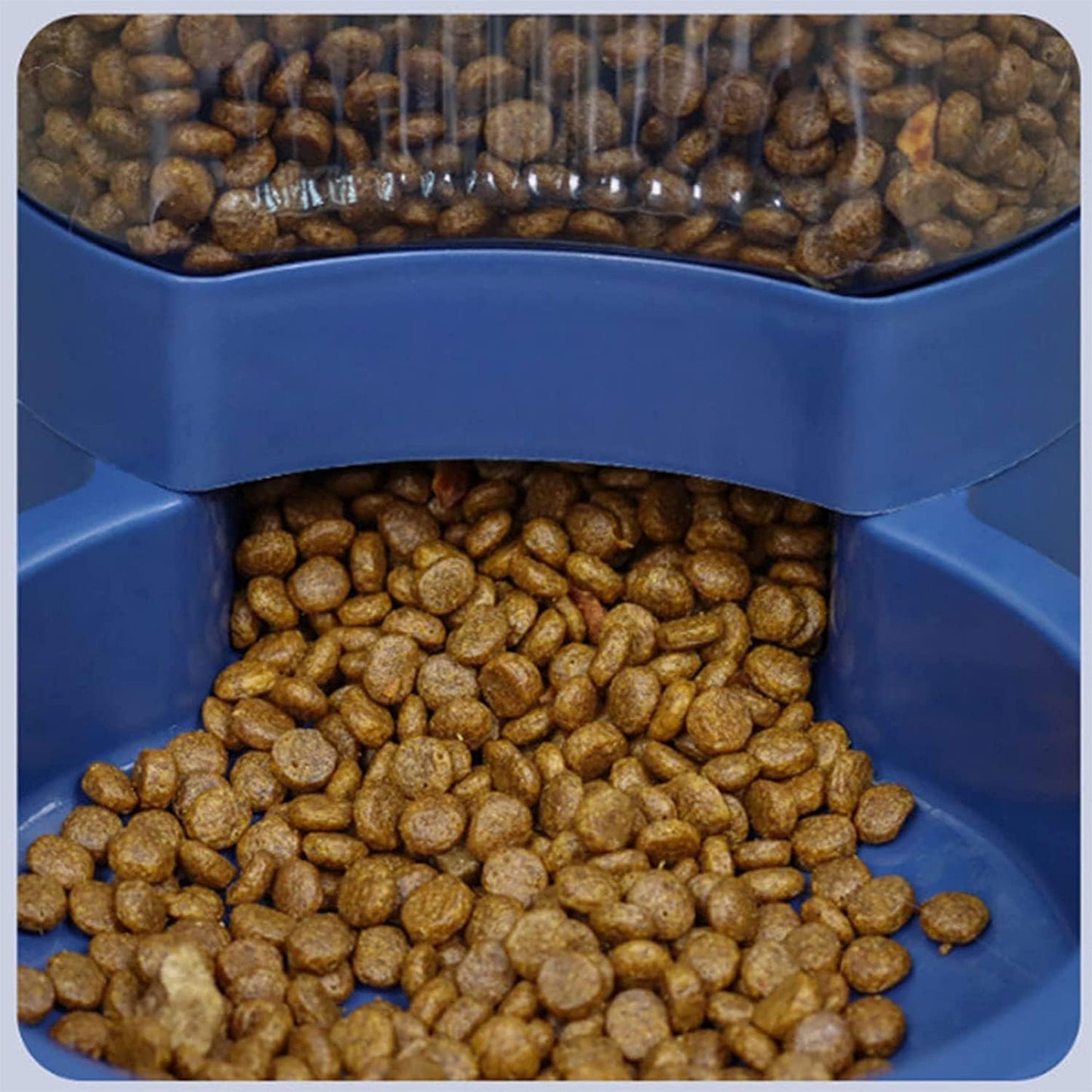 Dispenser Pet Automatic Feeder and Water Dispensers Set, Automatic Pet Dog Cat Water Fountain Dispenser Puppy Drinker Feeder No Spill Water Dispenser and Feeder cat Fountain