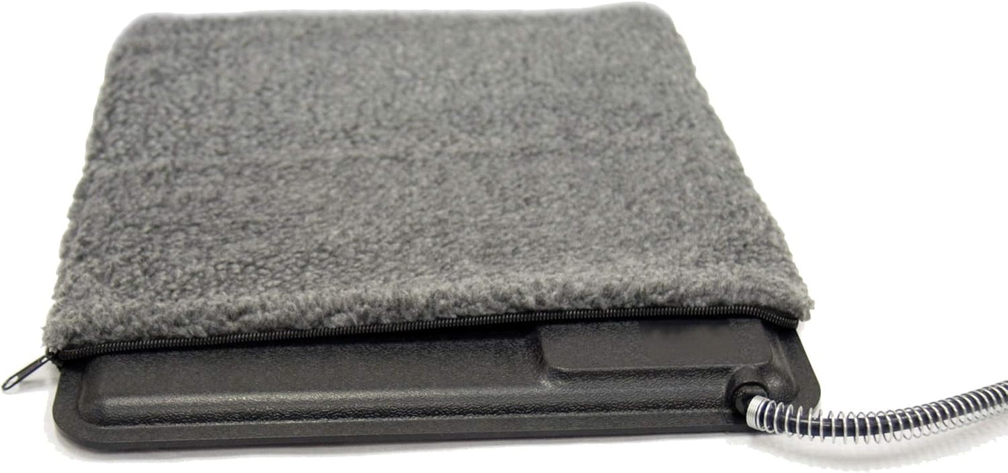 K&H Pet Products Heated Original Lectro-Kennel Outdoor Pad With Deluxe Cover, Medium 16.5 X 22.5 X 1.0 Inches