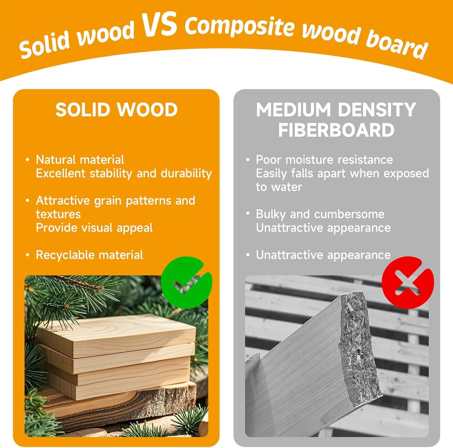 Solid Wooden Cactus Cat Bed with Paw Print Carvings, Space-Saving for Small Apartments, Studios & Rental Homes, Cute Decorative Cat Furniture for Indoor Cats & Kittens