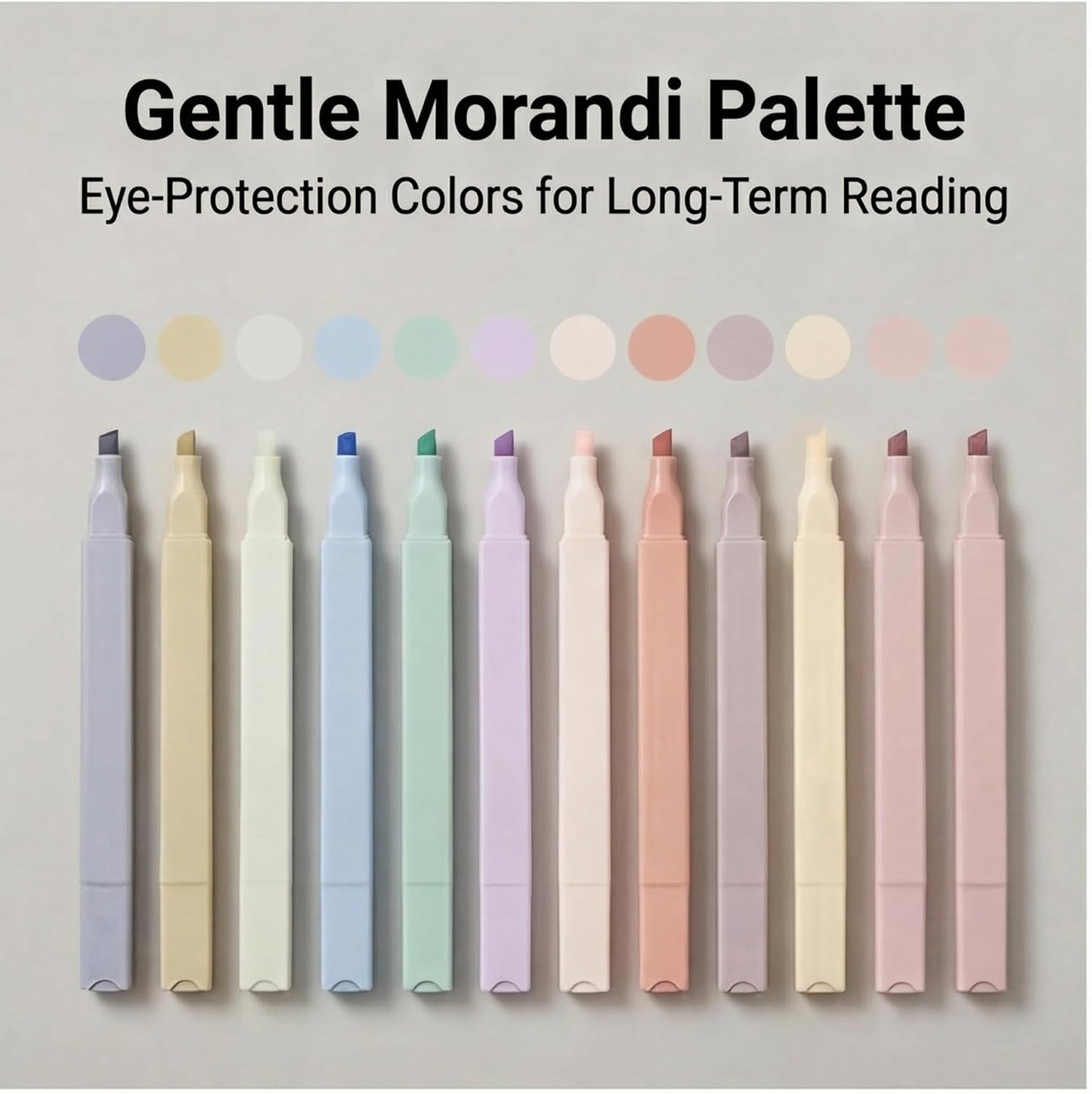 12Pcs Aesthetic Cute Highlighters Bible Pastel Highlighters and Pens no bleed Assorted Colors Highlighter for and Office Journal Home