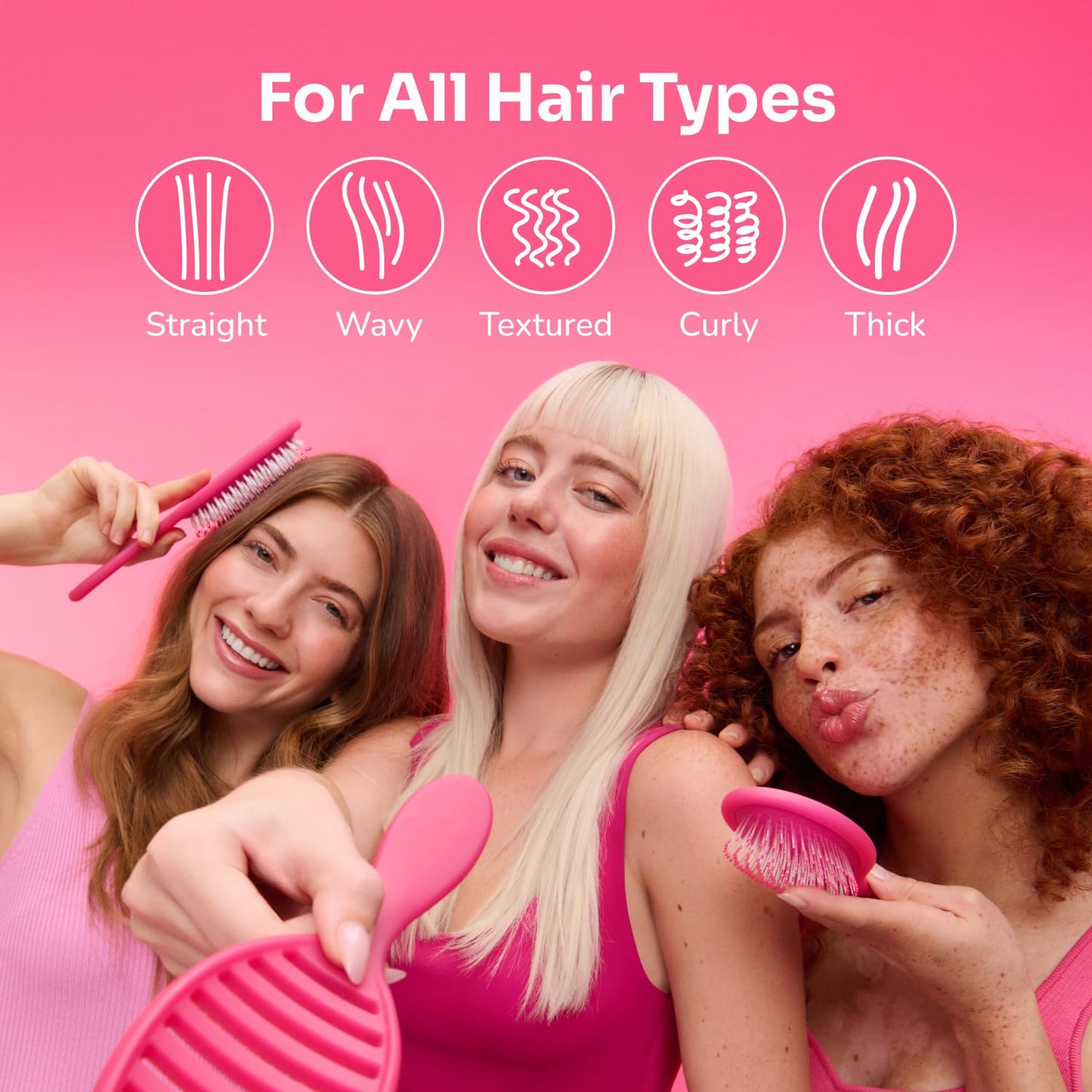 Wet Brush Original Detangler Hair Brush, Amazon Exclusive Aqua- Ultra-Soft IntelliFlex Bristles-Detangling Hairbrush Glides Through Tangles For All Hair Types (Wet Dry & Damaged Hair) - Women & Men