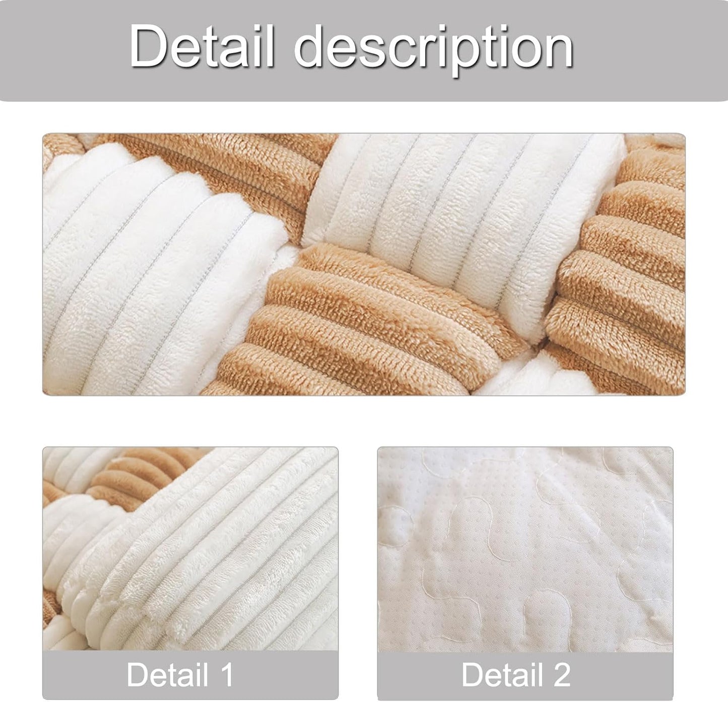 Comfortable Dog Couch Bed with Eggs Shape Foam Side Pillows Removable Covers Nonslip Pet Bedding for Winter Small Sofa Bed