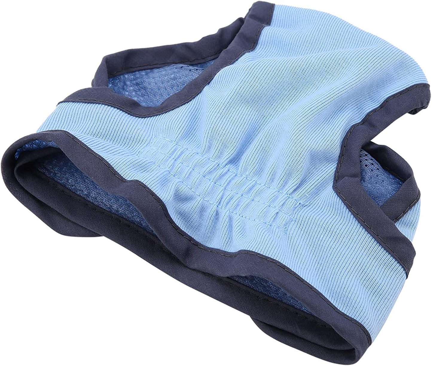 Dog Underwear Flexible Physiological Pants Puppy Female Pet Sanitary Diaper for Small Medium Large Dogs(M- Blue)