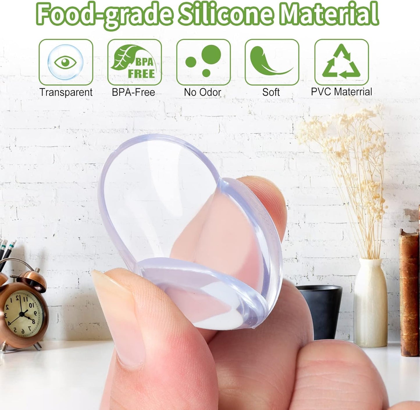 Baby Proofing Corner Protector Baby: 12 Pack Table Corner Protectors for Baby Furniture Guards| Baby Proof Corner Protectors to Cover Sharp Furniture
