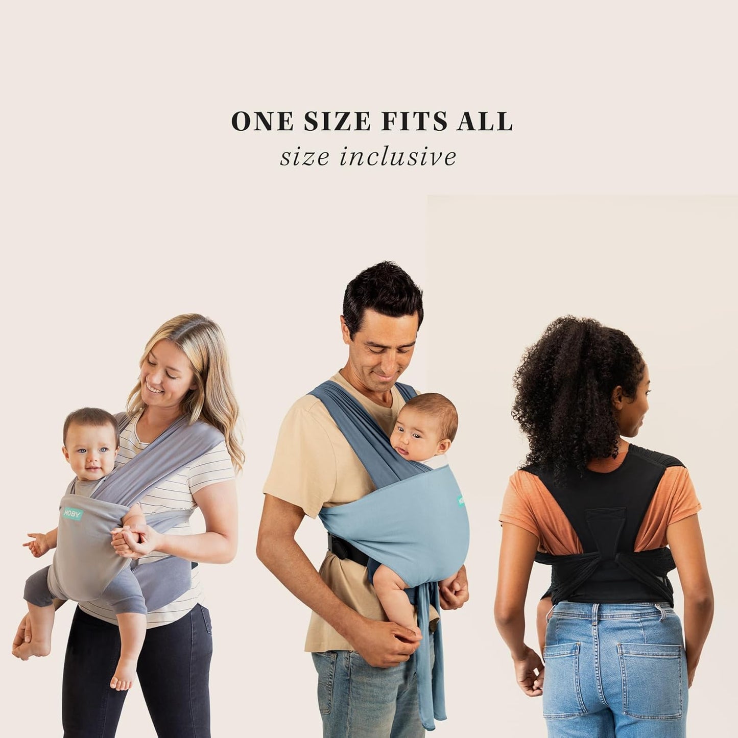 MOBY Easy Wrap Carrier by Petunia Pickle Bottom - Black Eyelet