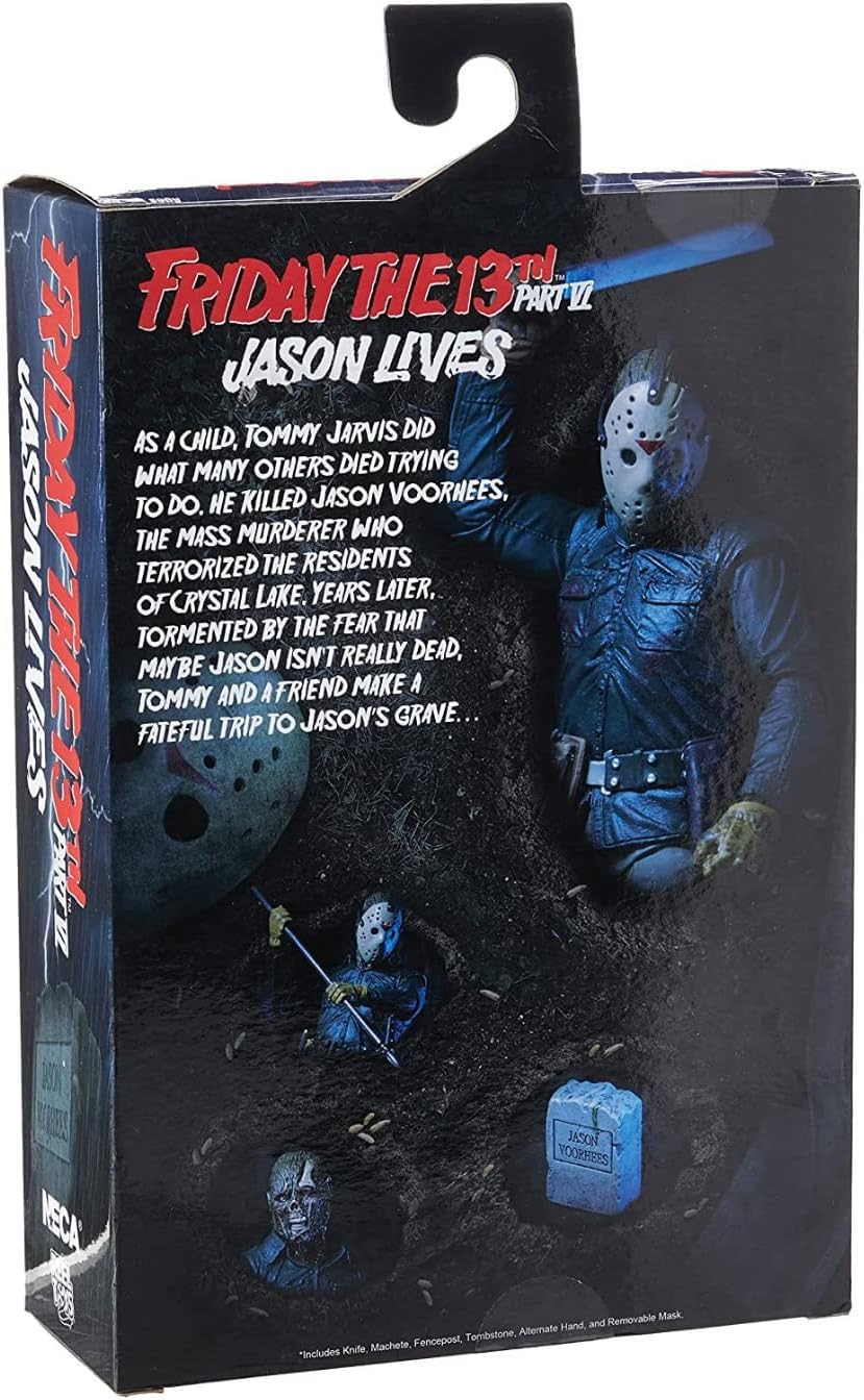 NECA Friday The 13th Ultimate Part 6 Jason Action Figure (7" Scale)