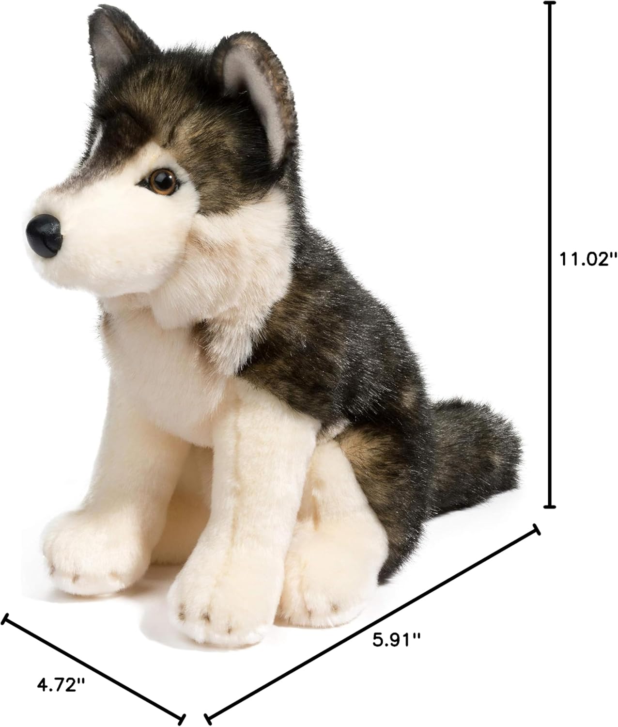 Douglas Atka Wolf Plush Stuffed Animal