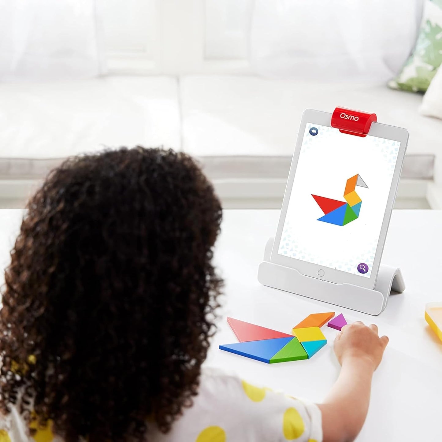 Osmo - Genius Starter Kit for iPad - 5 Educational Learning Games - Ages 6-10 - Math, Spelling, Creativity & More - STEM Toy Gifts for Kids, Boy & Girl - Ages 6 7 8 9 10 Base Included (5 Games, iPad)