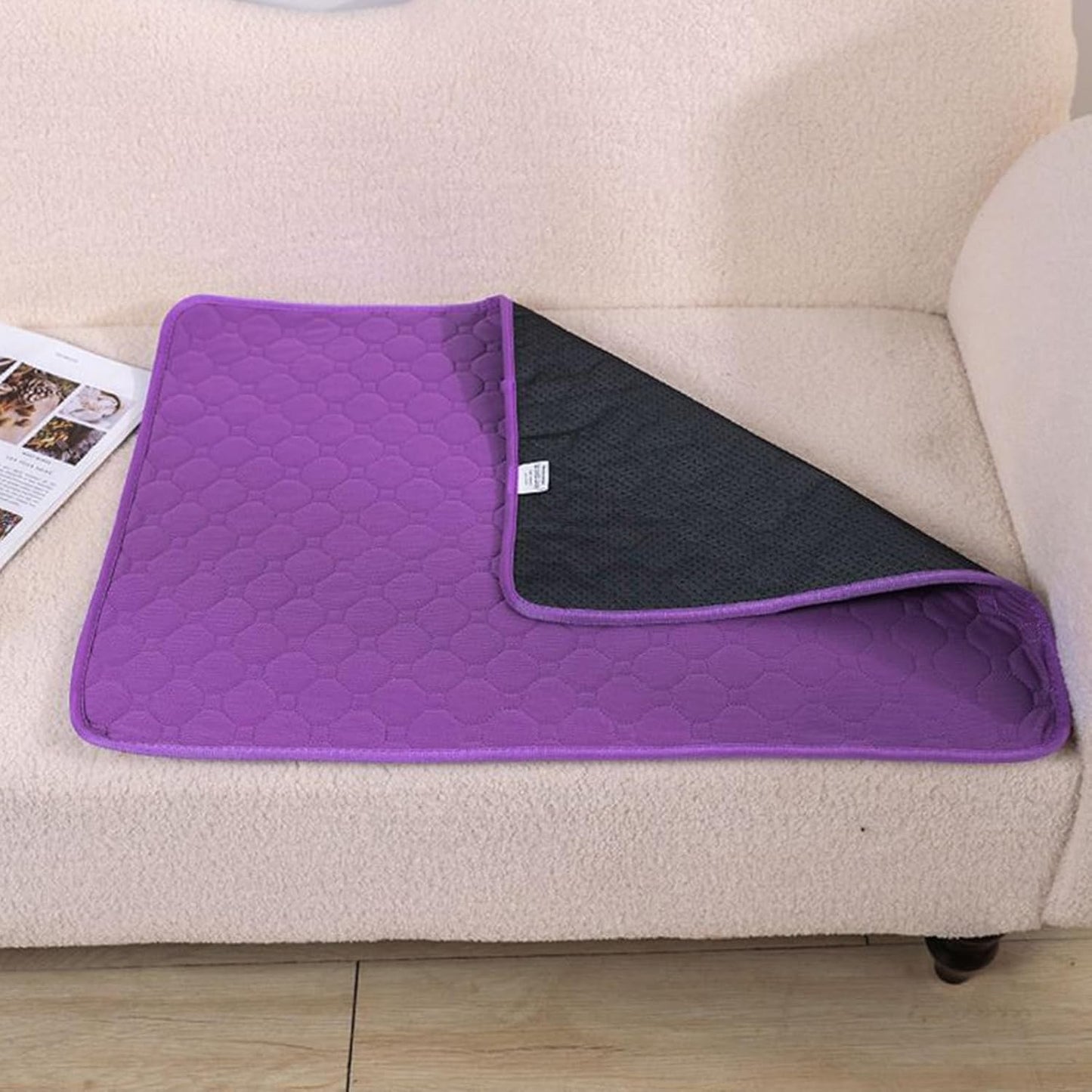 Pee Pads for Dogs, Reusable Puppy Training Pads, Waterproof Leakproof Mats, Breathable Comfortable Pet Supplies, Indoor Outdoor Protection, Absorbent Pad for Small Medium Large Breeds