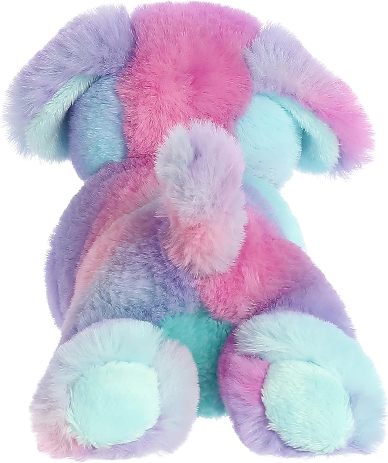 Aurora® Adorable Mini Flopsie™ Puppy Stuffed Animal - Mini Companions Ready for Playful Adventures - for Kids All Ages, Toddlers, Adults, and Families - Rainbow 8 Inches