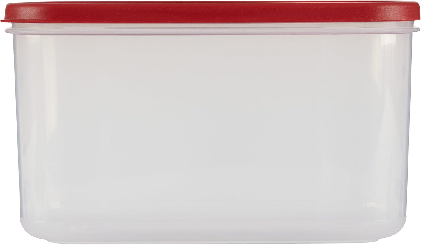 Rubbermaid Modular Food Storage Container, 10 Cup, Racer Red 1776471