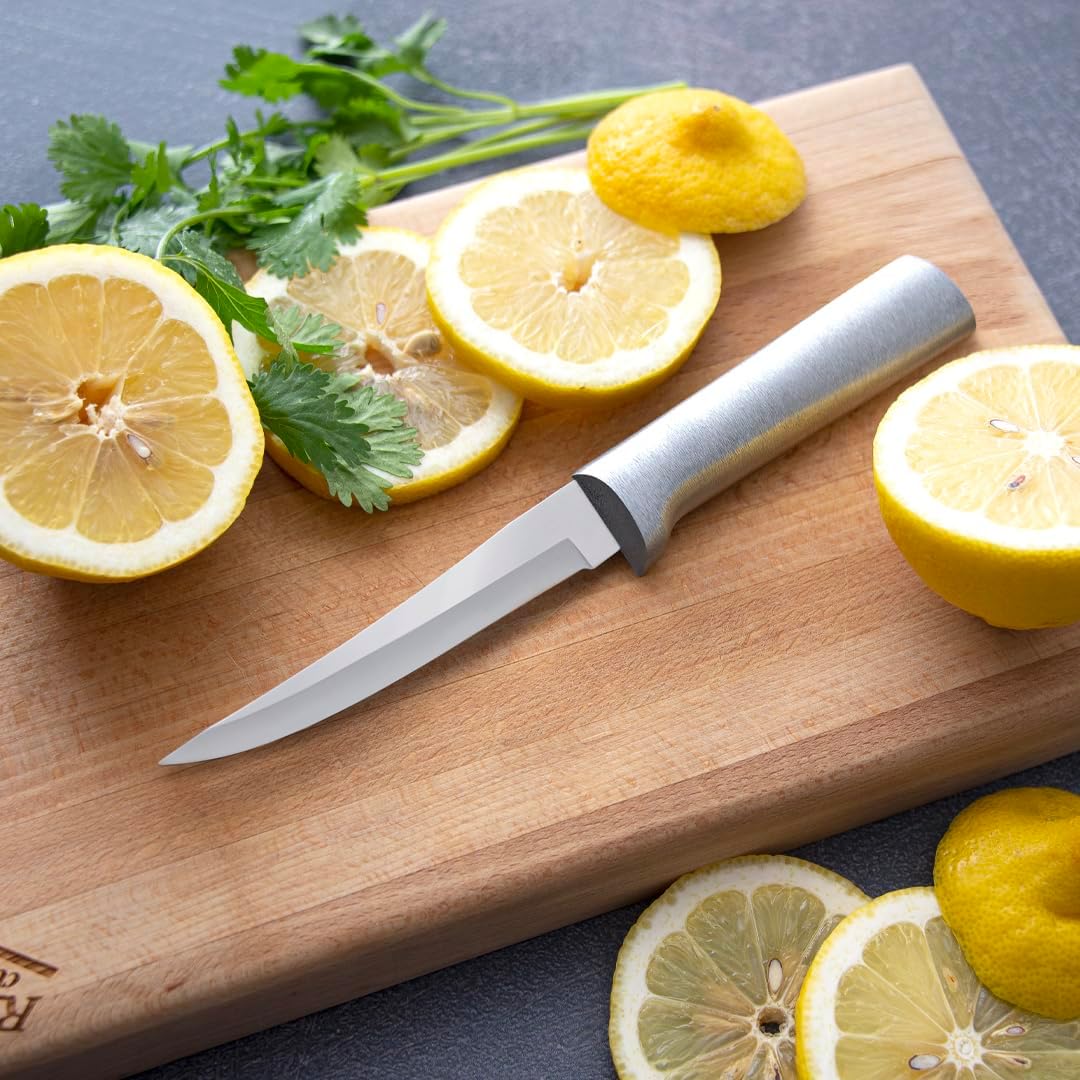 Rada Cutlery Super Parer Knife (R127), 4.38" Stainless Steel Blade, Silver Handle