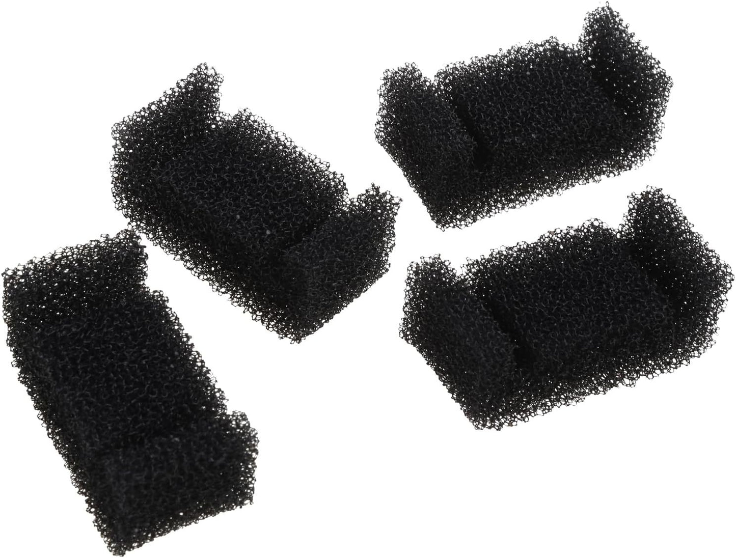 4 Pieces for Fountain Filters Replacement Foam Sponge Filter for Dogs Round Cubic Stainless Steel Top Water Dispense Pre Filter Foam Sponge