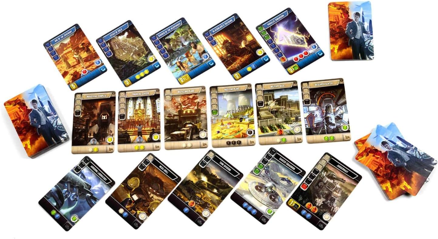 It's A Wonderful World Board Game - Build Your Empire in This Strategic Card Game for Kids and Adults, Ages 14+, 1-5 Players, 30-60 Minute Playtime, Made by Lucky Duck Games