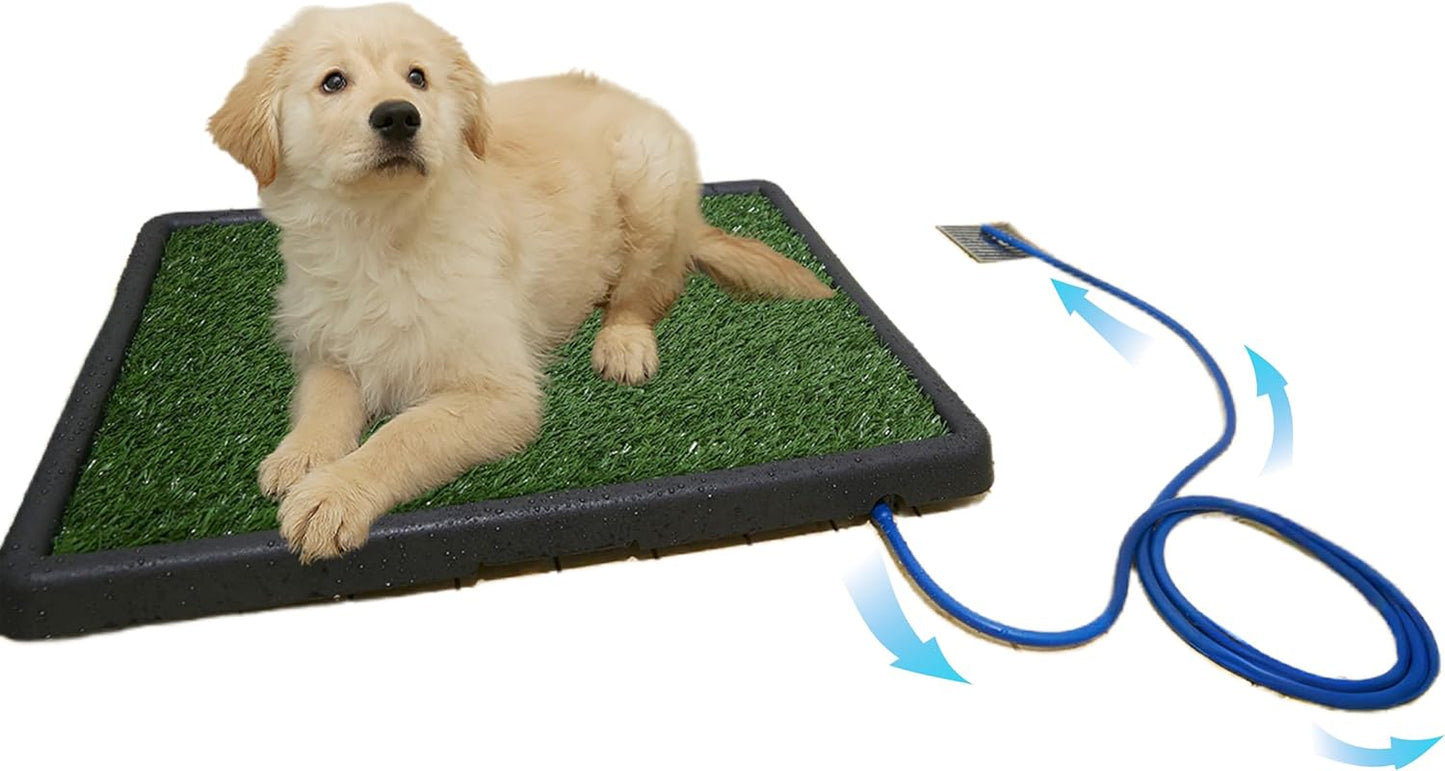 Dog Grass Mat,Pet Toilet,Dog Potty Grass,Drainage Pet Toilet,Replace Pets Toilets,Suitable for The Vast Majority of Dogs and Cats.25 * 20 * 2 in