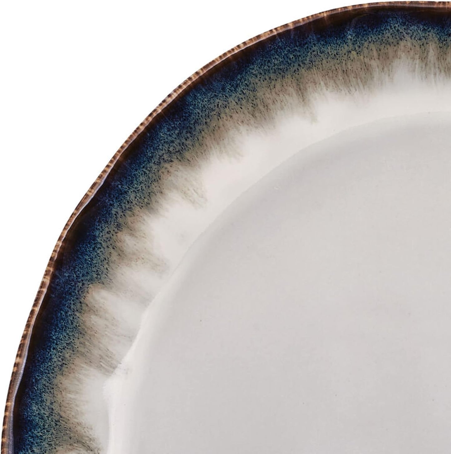 Mikasa Cole Organic Shaped 12 Piece Dinnerware Set, Service for 4