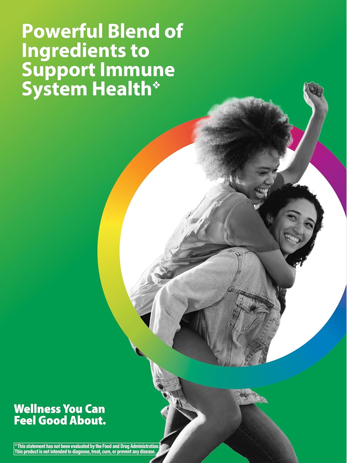 Rainbow Light Counter Attack Immune Support Booster Supplement for Adults | 90 Tablets | with Vitamin C, Zinc, Immune Guard & More