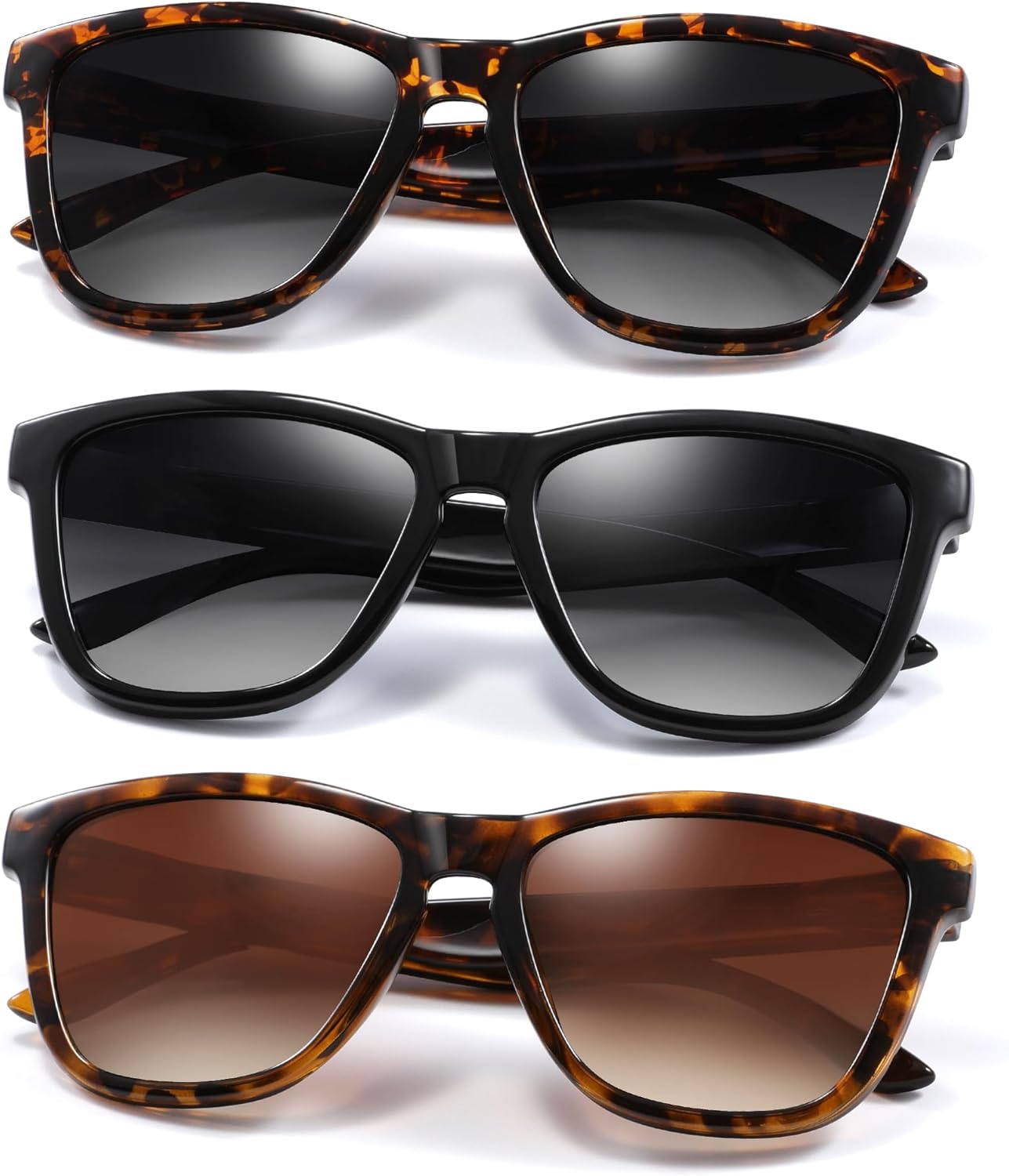 Polarized Sunglasses Womens Trendy Classic Retro Womens Sunglasses Men Driving Sun Glasses UV Protection