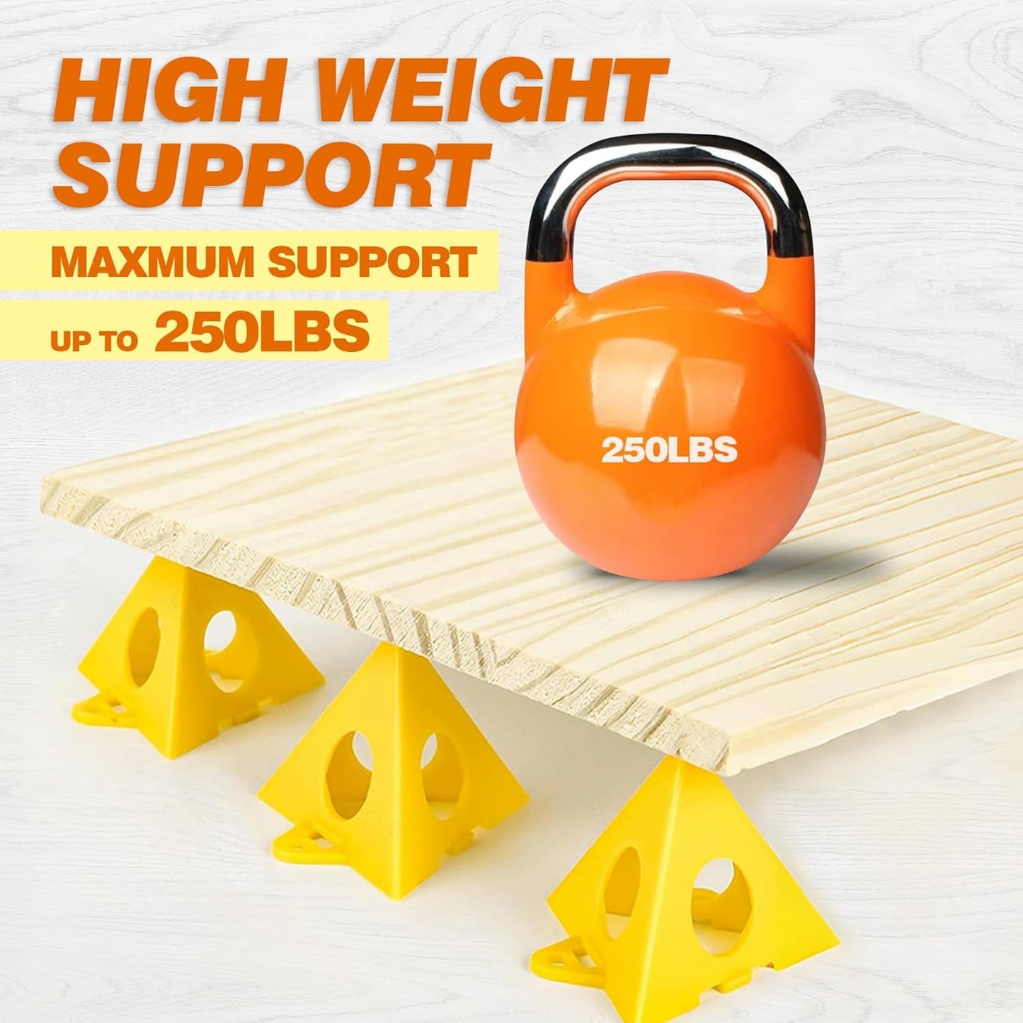 KATA Painters Pyramid Stands: 36pcs Painting Pyramids Stands for Cabinet Doors Paint & Pouring - Mini Triangle Cone Paint Tripods for Canvas Risers Support - Art DIY Woodworking Tools Accessories