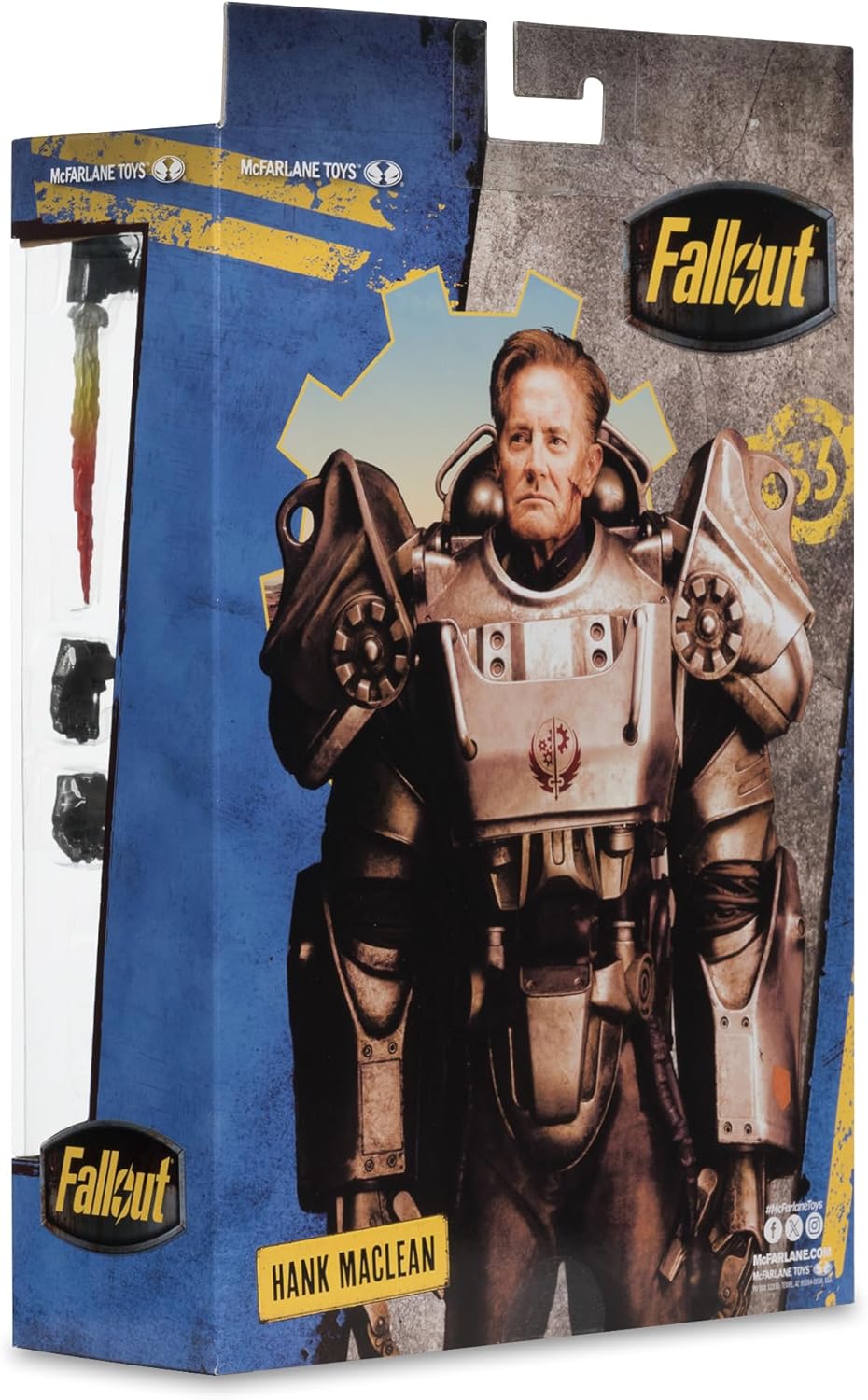 McFarlane Toys- Fallout Hank MacLean 7in Deluxe Action Figure