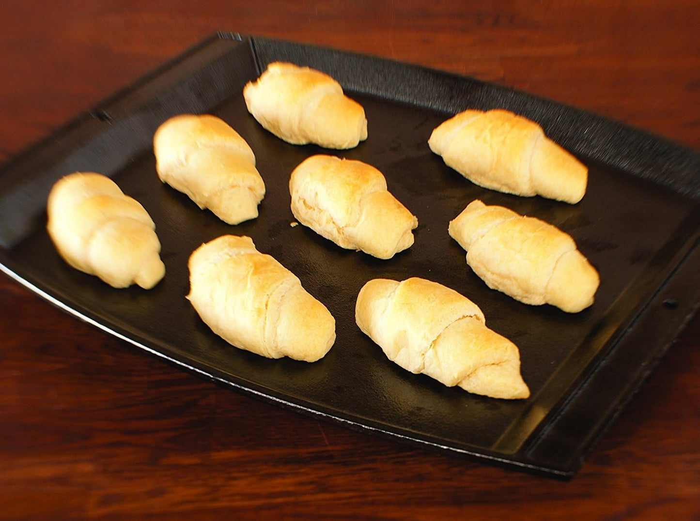 Lodge Seasoned Cast Iron Rectangular Griddle - 15 x 12.25 Inches. Jumbo Chef’s Serving Platter
