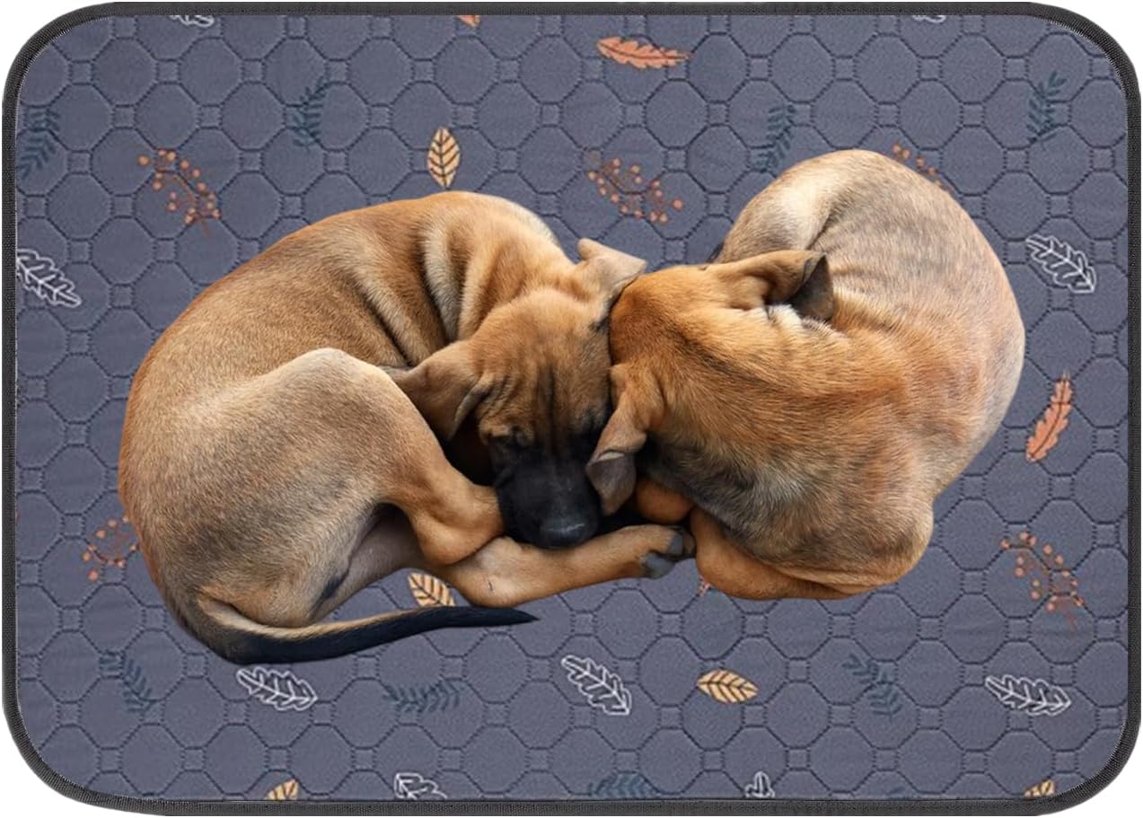 Pet Absorbent Pee Pads - Strong Puppy Training Underpad, Dog Potty Pad with Waterproof Design, Home Accessory Easy Use and , Whelping Bed Crate for Small Medium Large Dog Floors