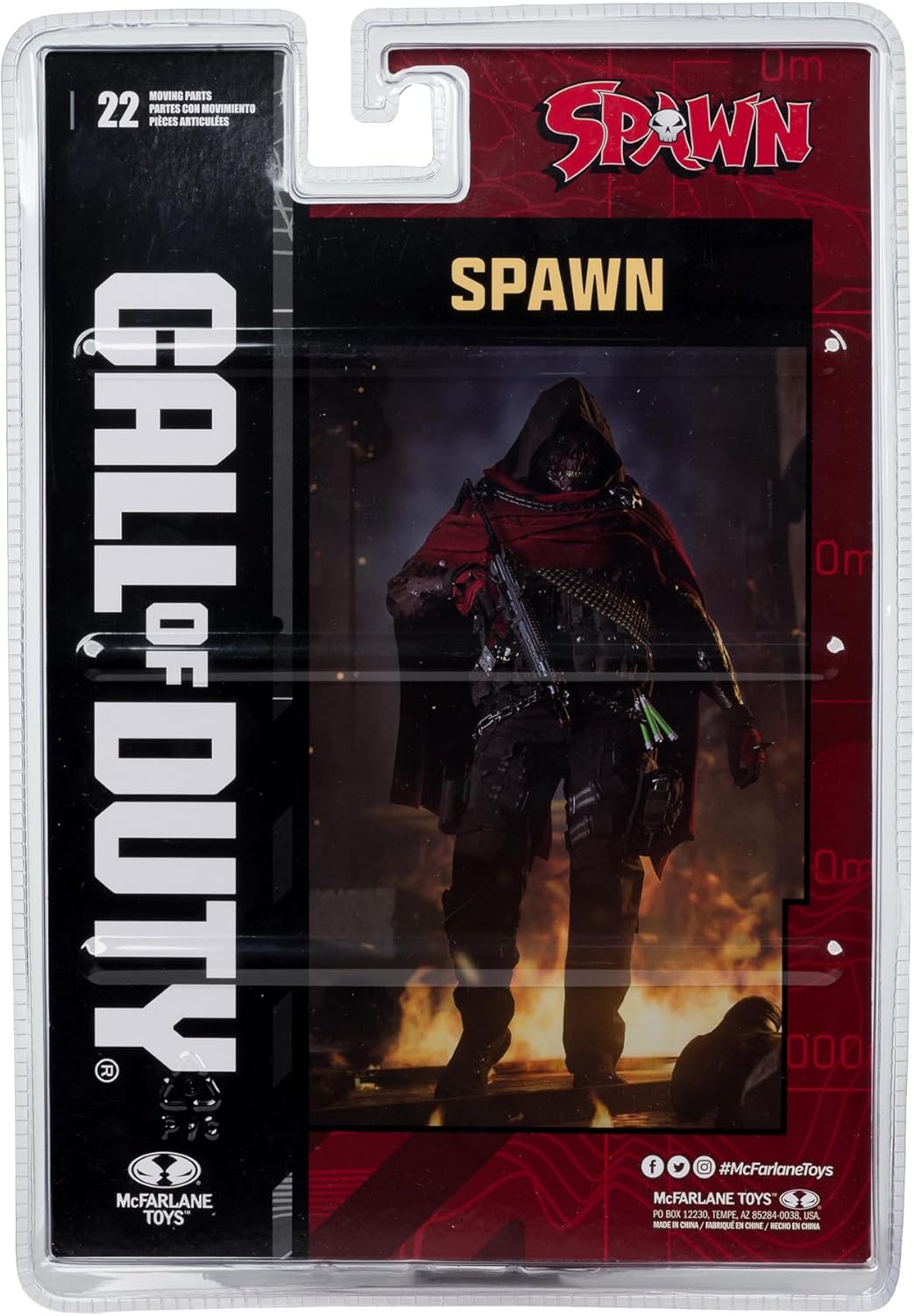 McFarlane Toys- Call of Duty Burned Spawn 7in Action Figure
