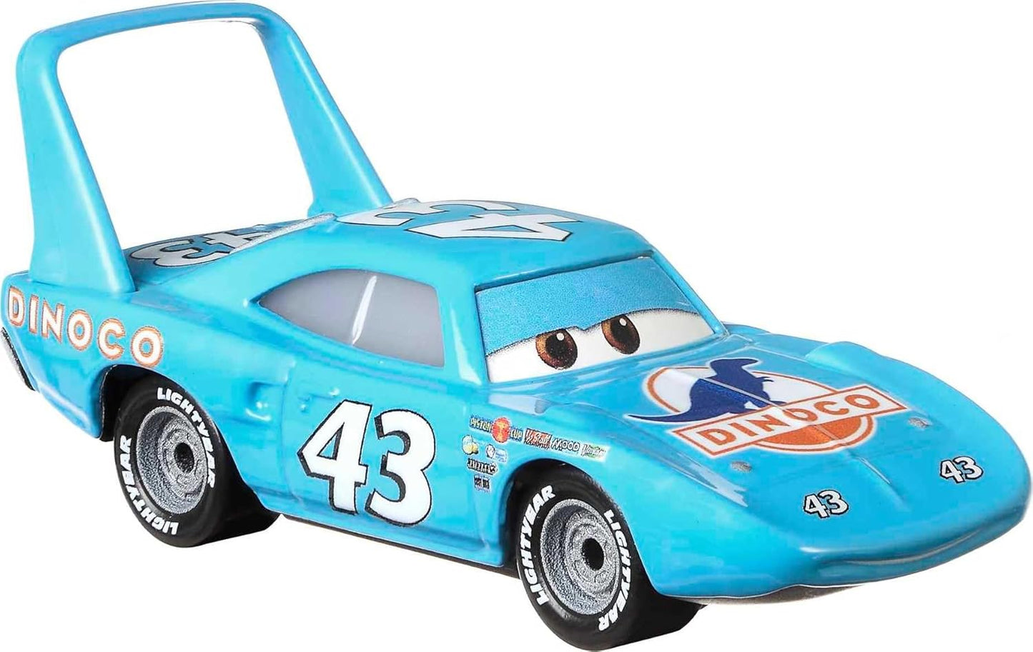 Mattel Disney and Pixar Cars 1:55 Scale Die-Cast Vehicles, Collectible Toy Cars, The King