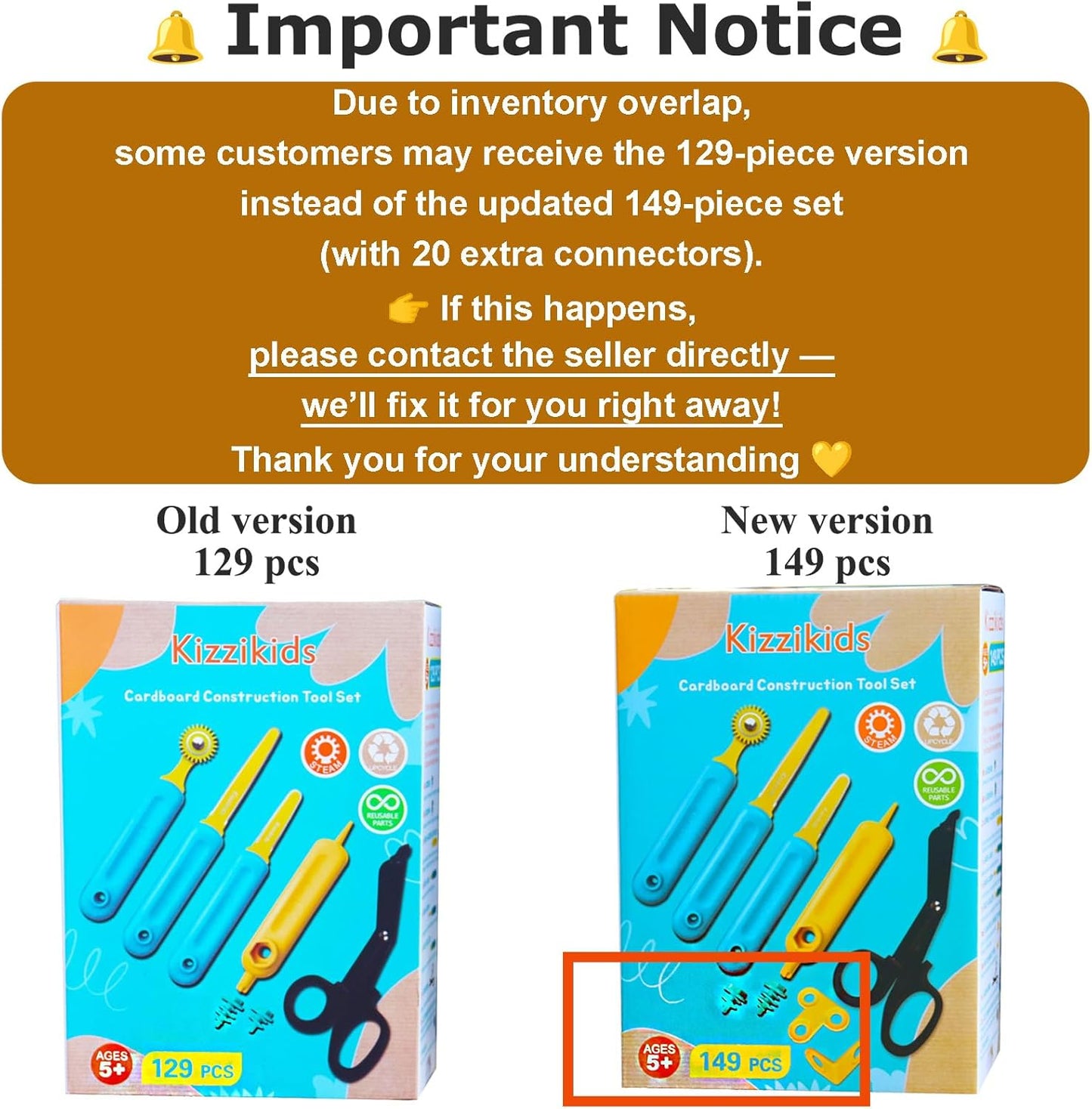 Cardboard Tools for Kids with Cutter &Tool Box, 149 PCS Cardboard Construction Kit for Family & Team Activities, Creative STEM Educational Toys Gift for Boys and Girls Aged 5+