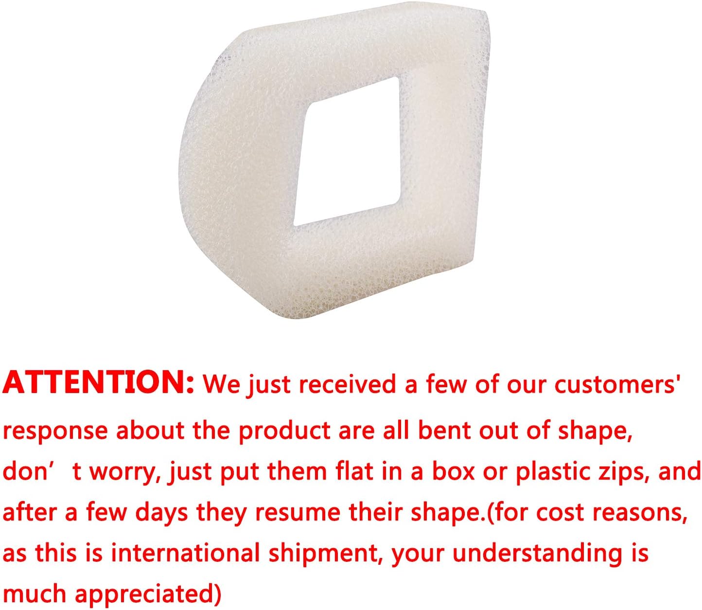 Cat Water Fountain Filters, Pet Fountain Sponge Pre-Filters Compatible with Multiple Pet Fountains, Replacement Filter for Dog and Cat 12 Packs