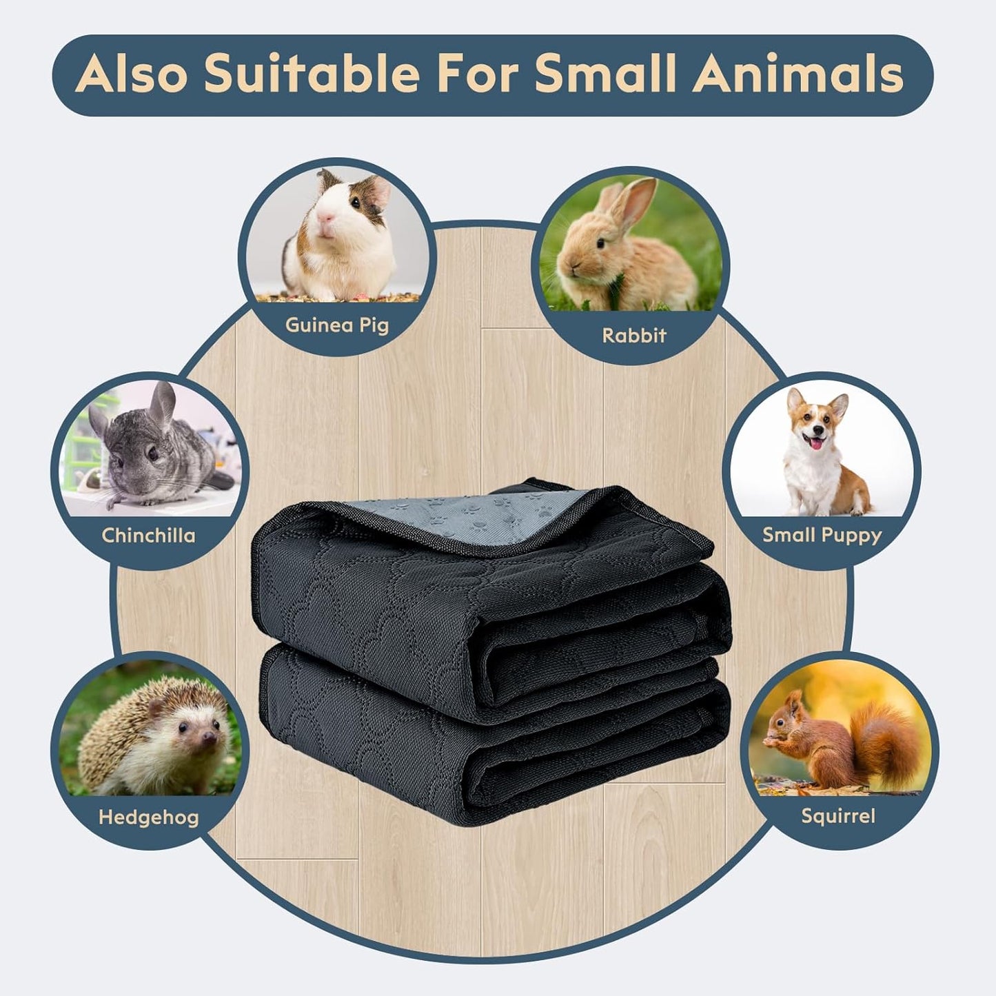 Washable Pee Pads for Dogs - 4 Pack Reusable Pee Pads，Waterproof Puppy Pads，Pet Training Pads，Super Absorbent with Dog Paw Shape Non-Slip Backing (Dark Grey, 18" X 24" - 4 Pack)