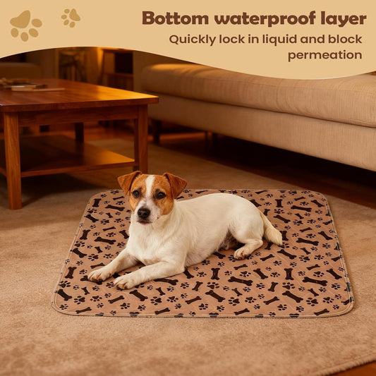 Pee Pads - Super Absorbent Potty Training Mats Clean-Up, Leak-Proof Design with Quick-Dry Technology, Training Pads for Puppies, Dogs, Cats, Kittens, Indoor and Outdoor Floors, Home